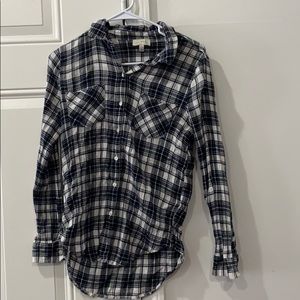 Button up stripped shirt